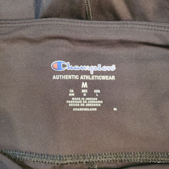 Champion Womens High Rise Logo Print Legging Tights Size Medium - Picture 8 of 9